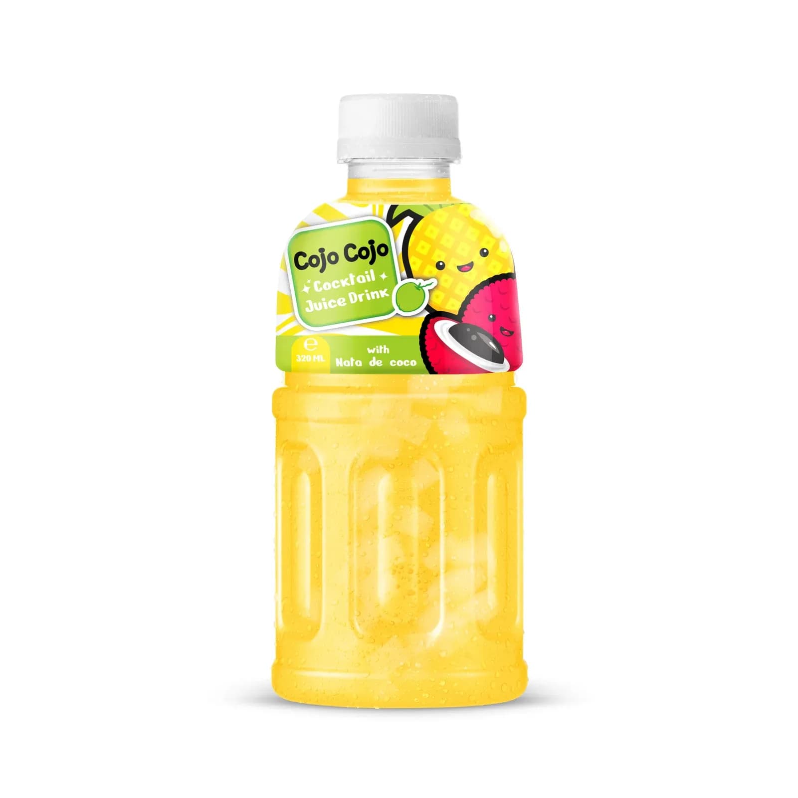Cojo Cojo cocktail with nata de coco, 320 ml bottle