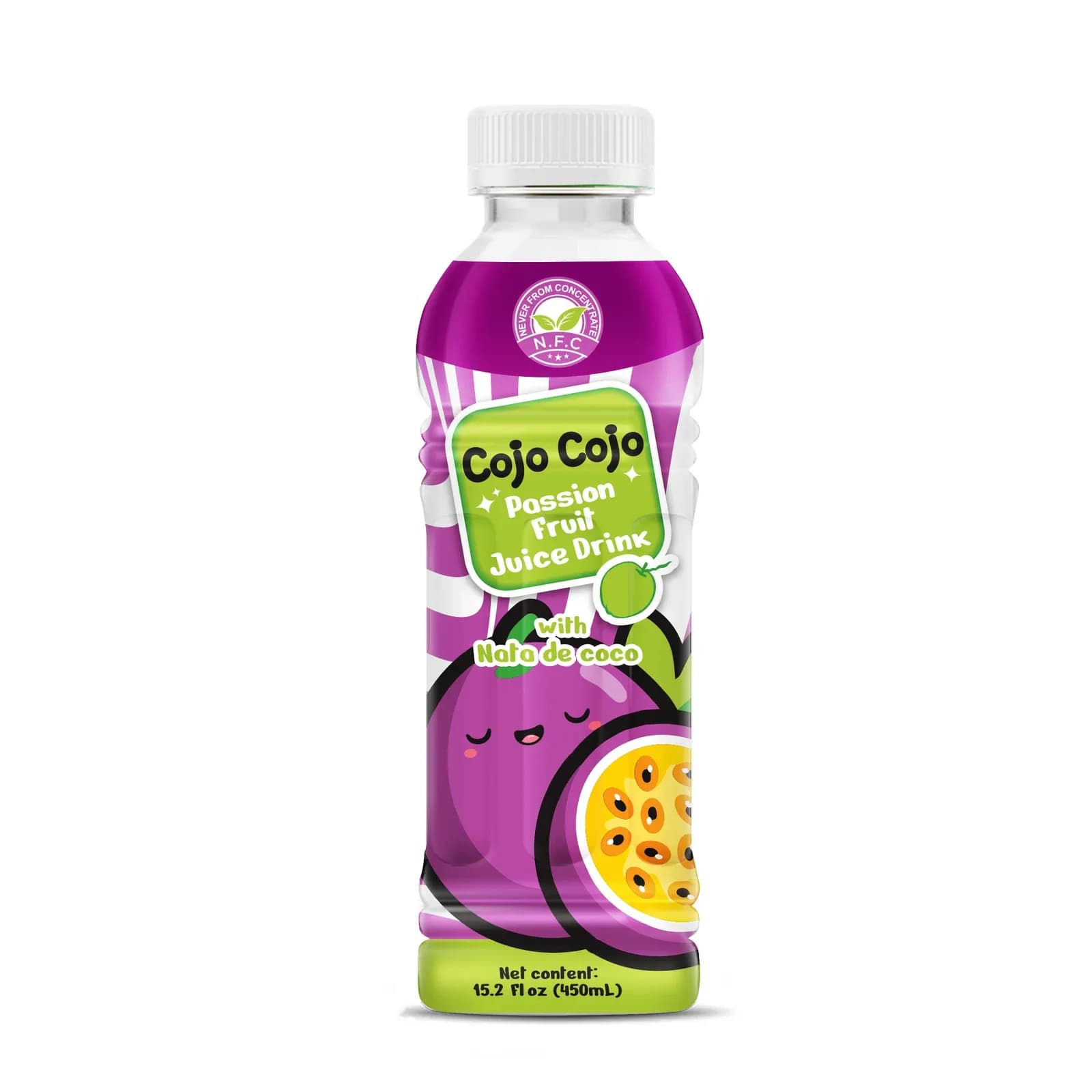 Cojo Cojo passion fruit with nata de coco, 15.2 fl oz bottle