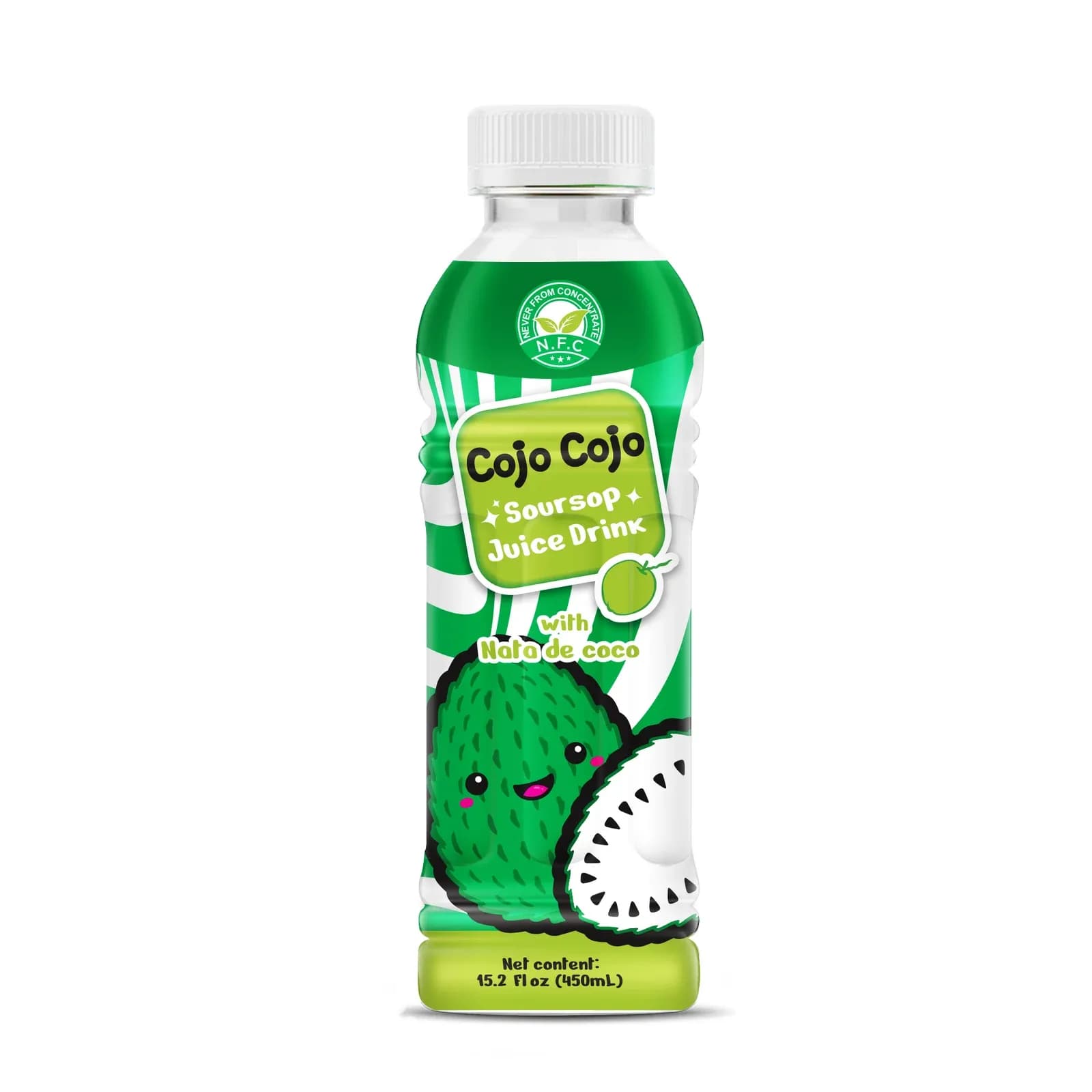 Cojo Cojo soursop with nata de coco, 15.2 fl oz bottle