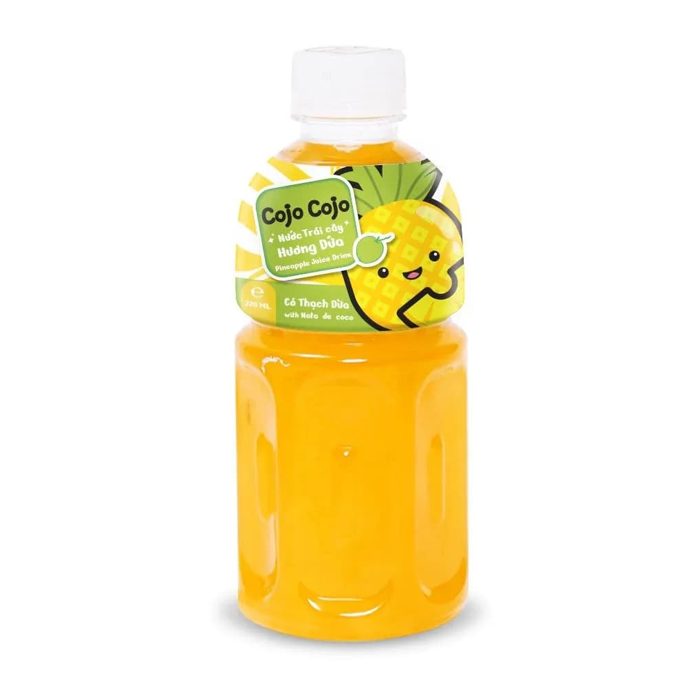 Cojo Cojo pineapple with nata de coco, 320 ml bottle
