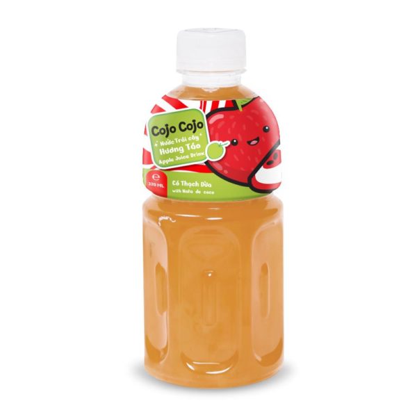 320ml Cojo Cojo Apple Juice Drink with Nata De Coco