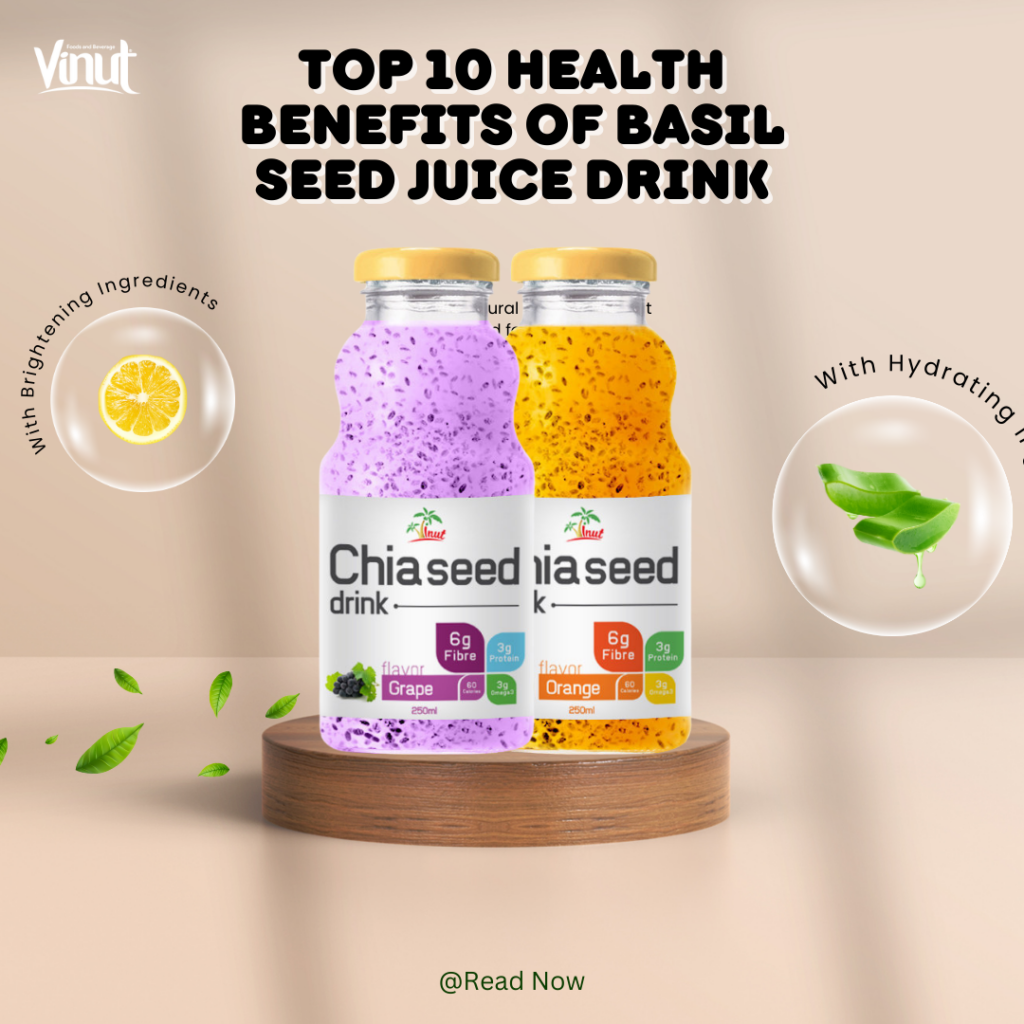 Basil Seed Juice Drink